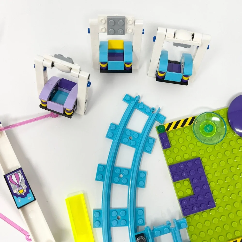 LEGO FRIENDS AMUSEMENT PARK ROLLER COASTER SET FERRIS WHEEL REPLACEMENT PIECES - Picture 5 of 11